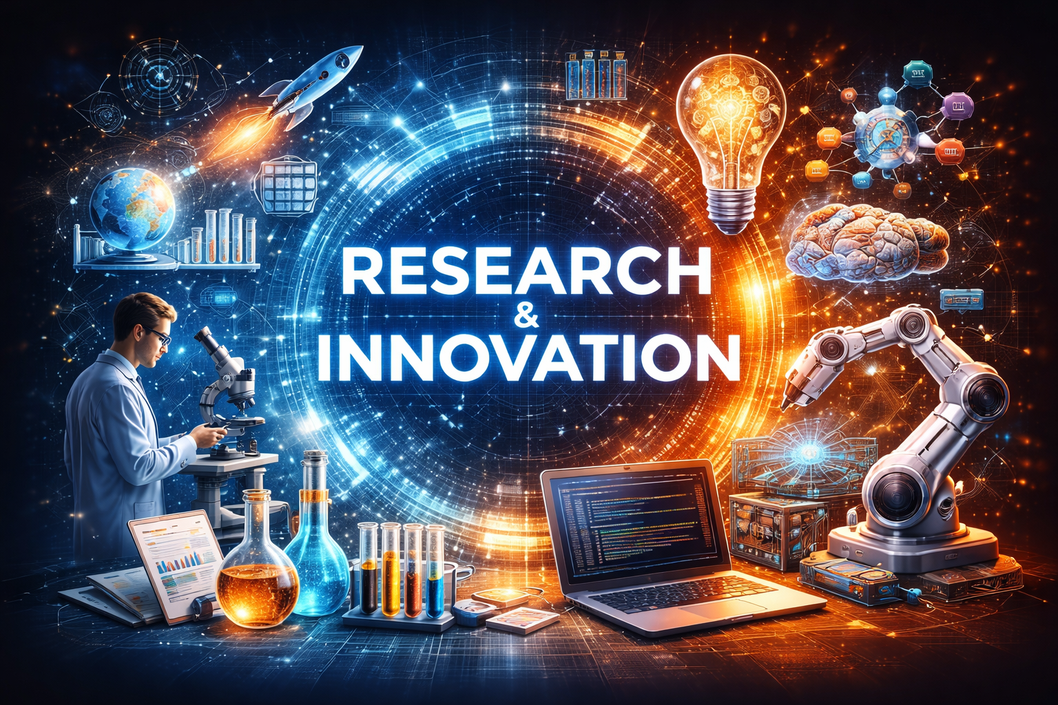 Research and Innovation: Driving Progress in the Modern World